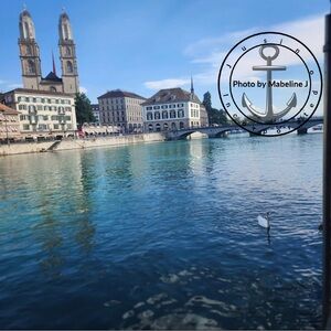 Scenic Waterfront Photo Print